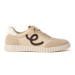 26E055 Tenis beige
